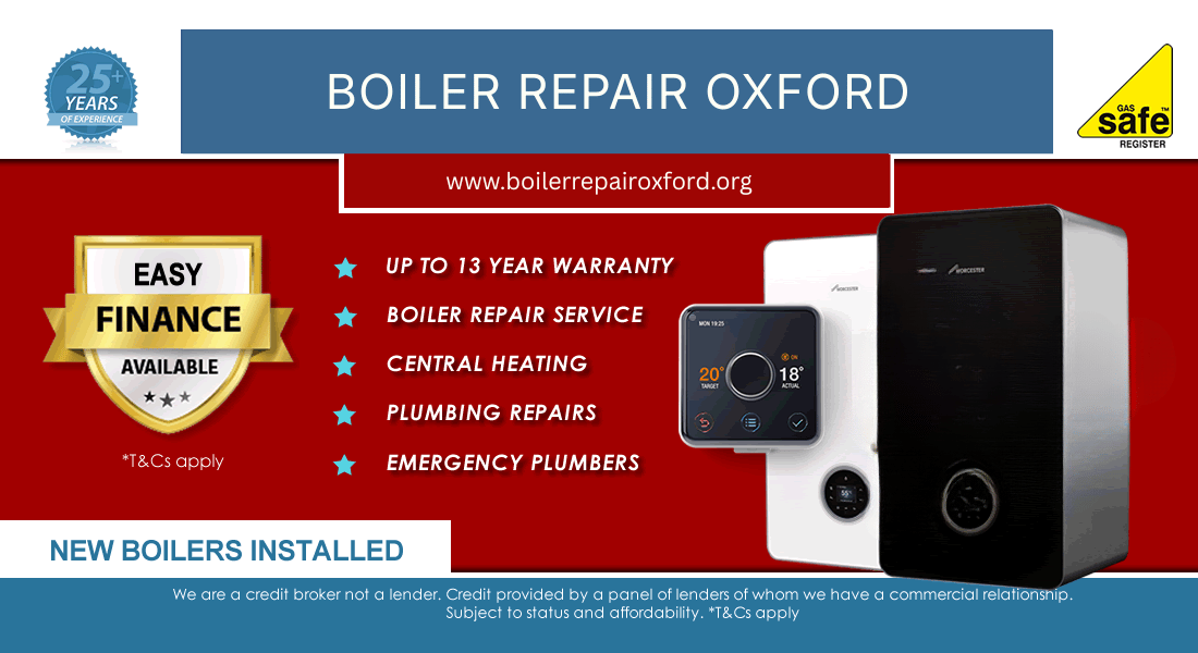 New boilers installation offer in Oxford poster